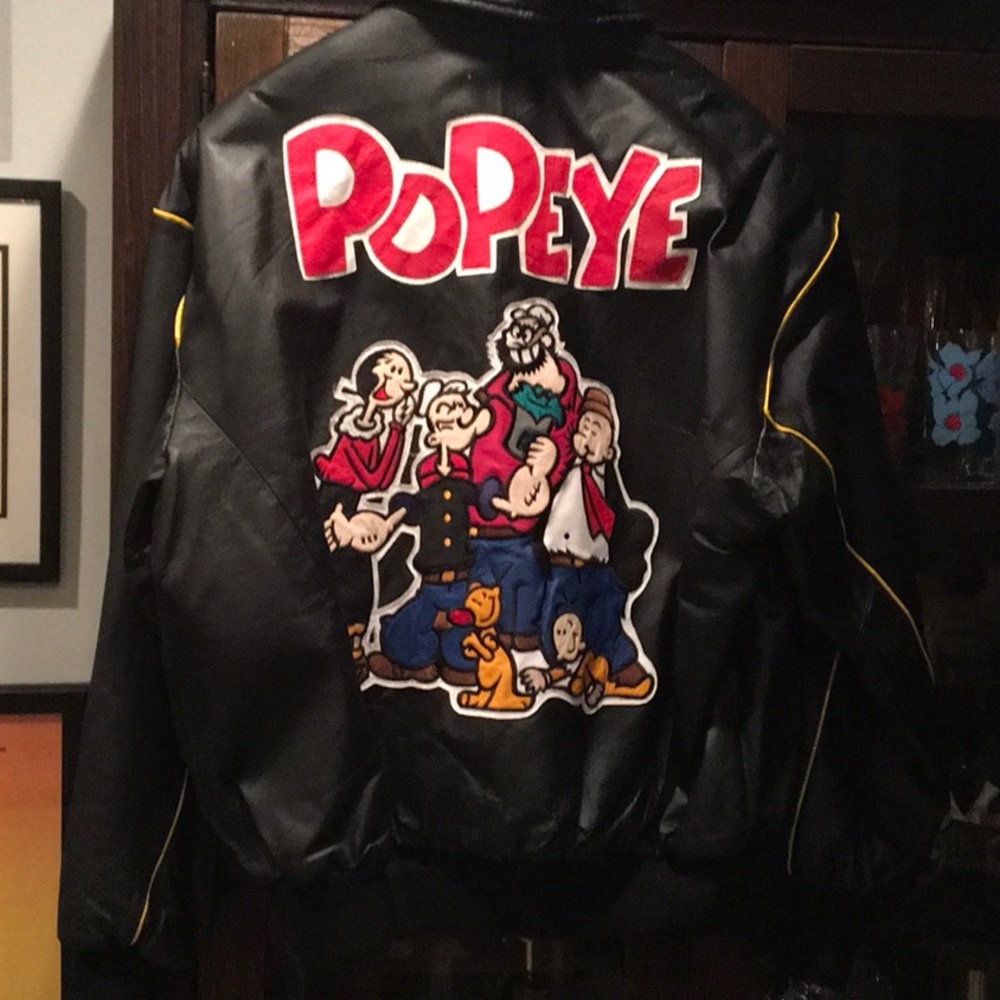 Leather Popeye Jacket