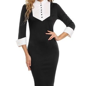 Black and White dress