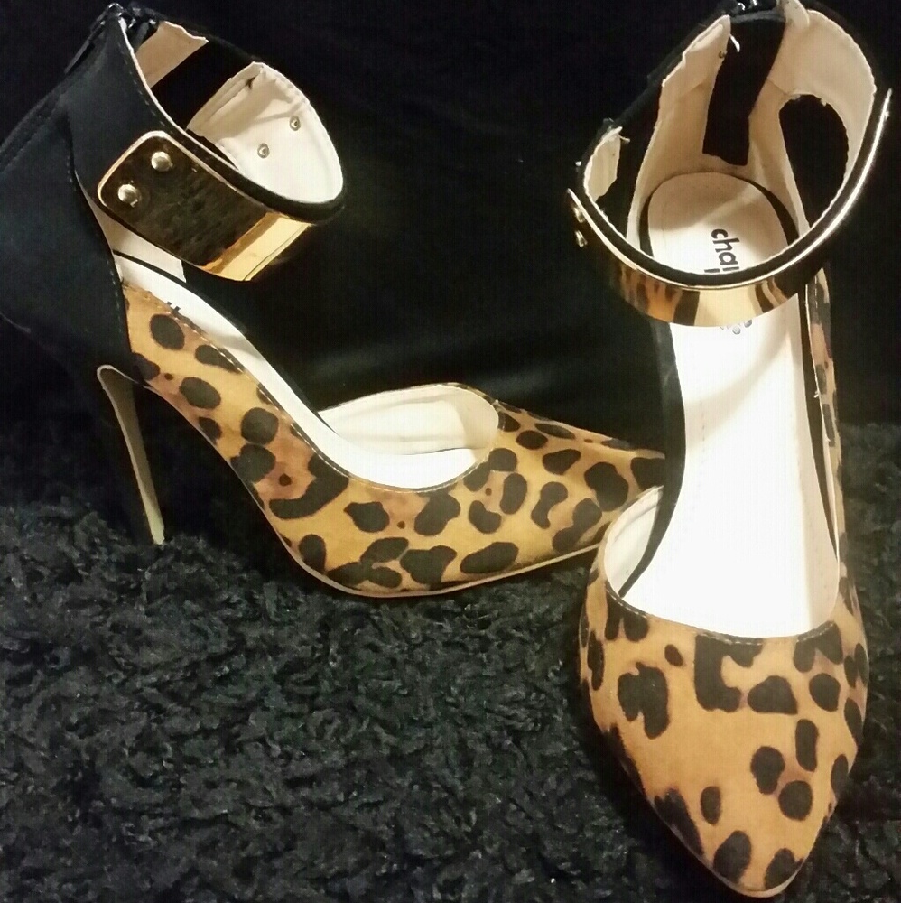 NEW Charlotte Russe Leopard Shoes