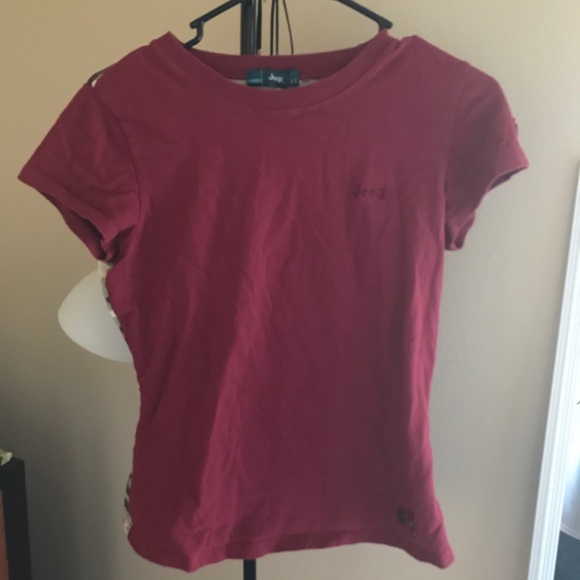 jeep dark red t-shirt - Picture 2 of 4