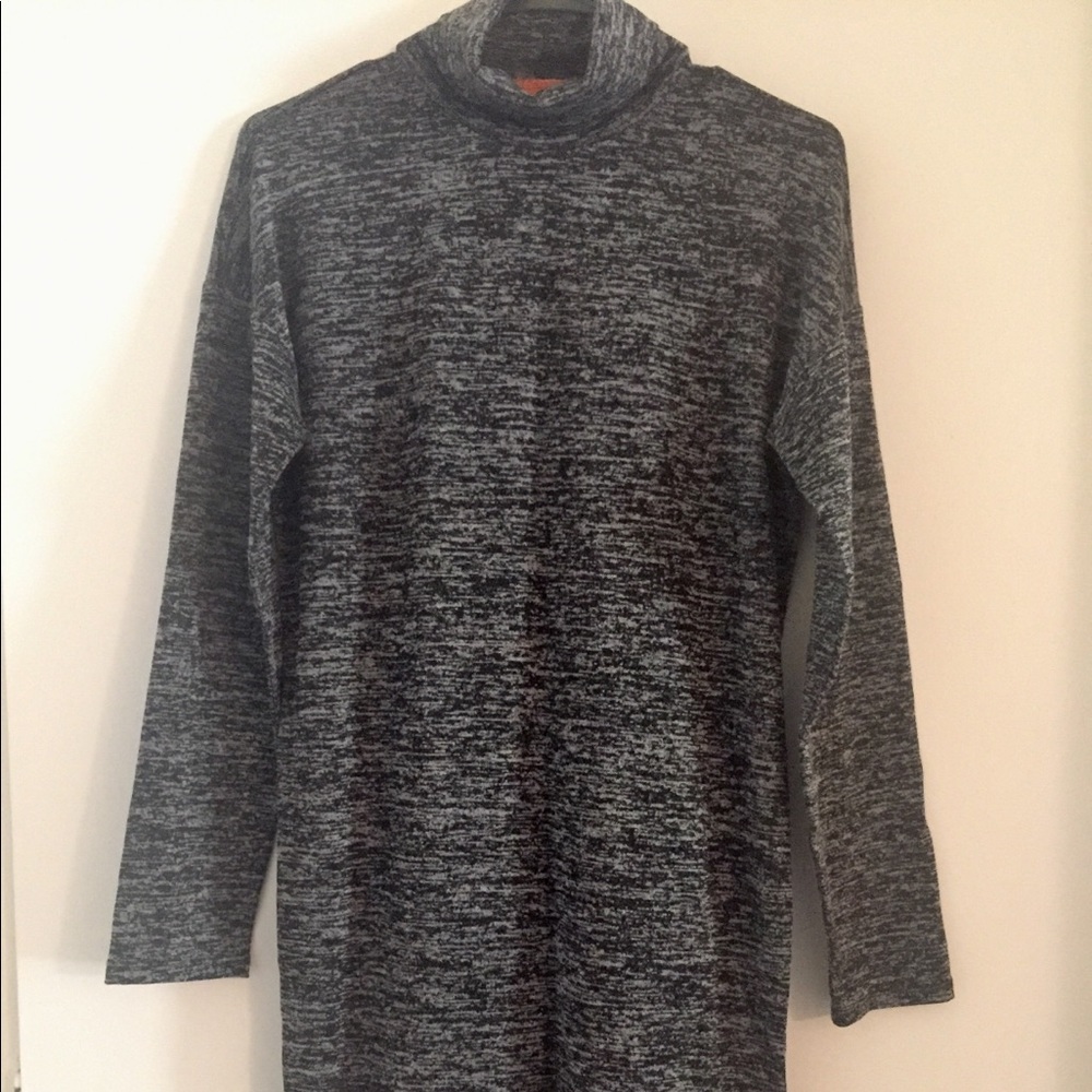 Joe Fresh Fall Grey Turtle Neck Sweater Dress