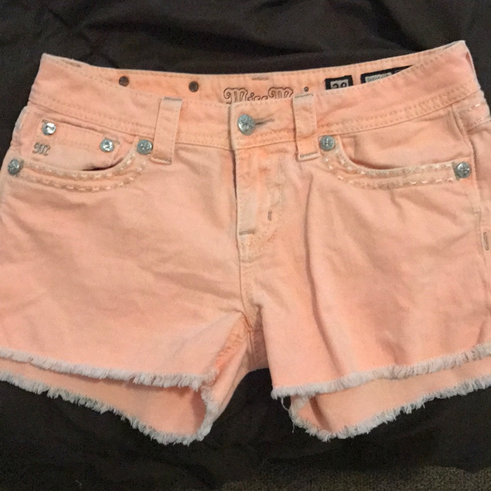 Miss me orange shorts