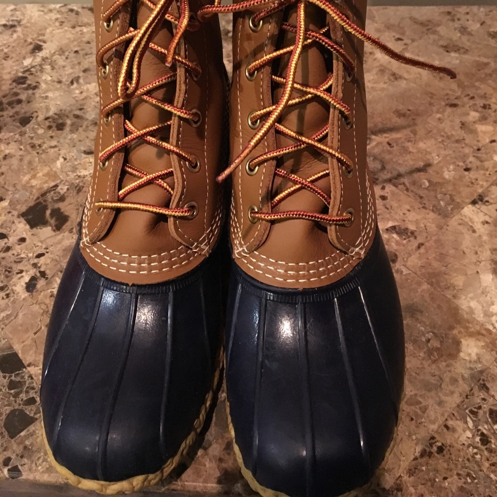 Size 8 8" LL bean duck boot