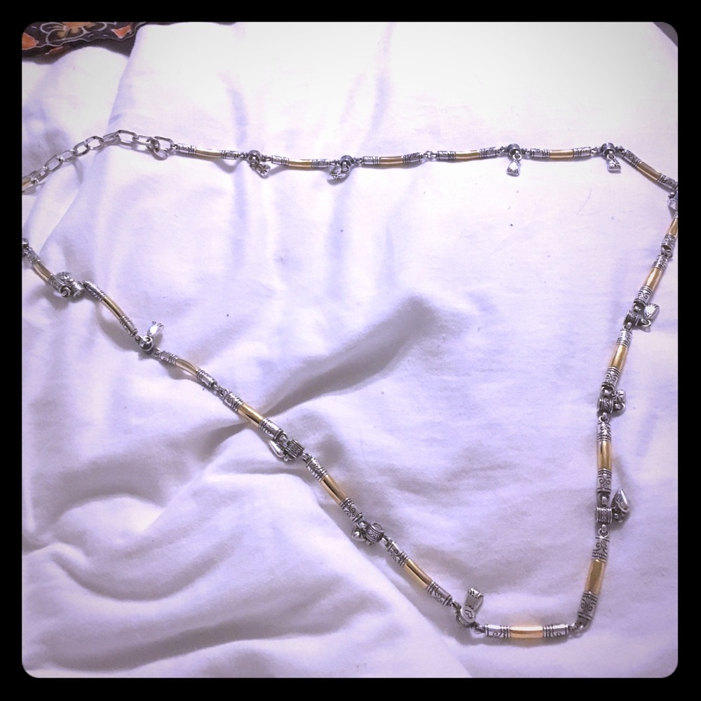 Brighton silver and gold belt