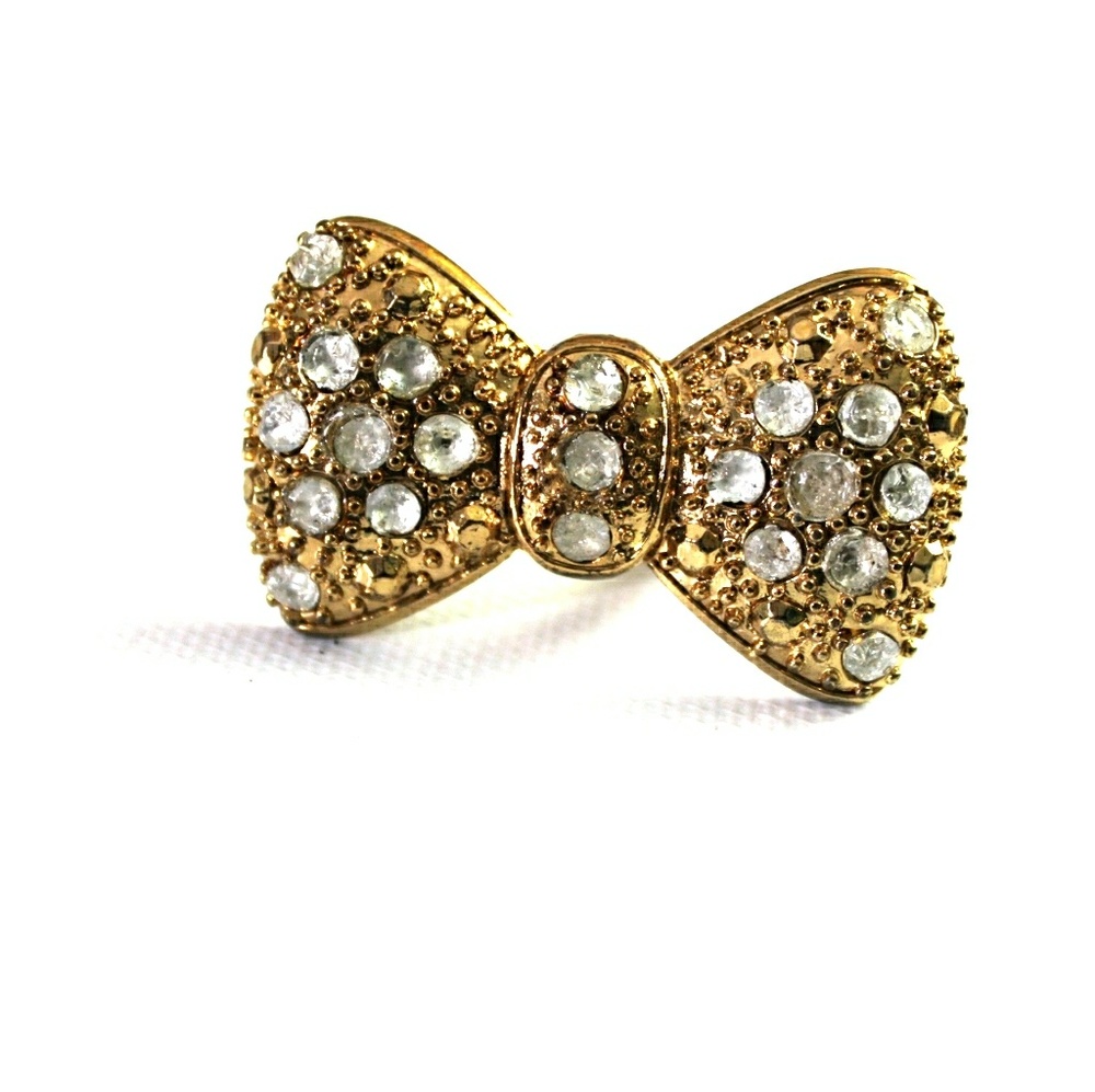 Antique Costume Bow Ring