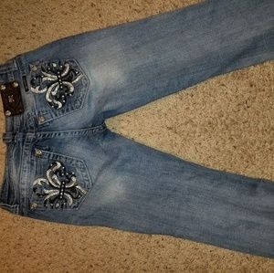 Miss me easy crop jeans size 26