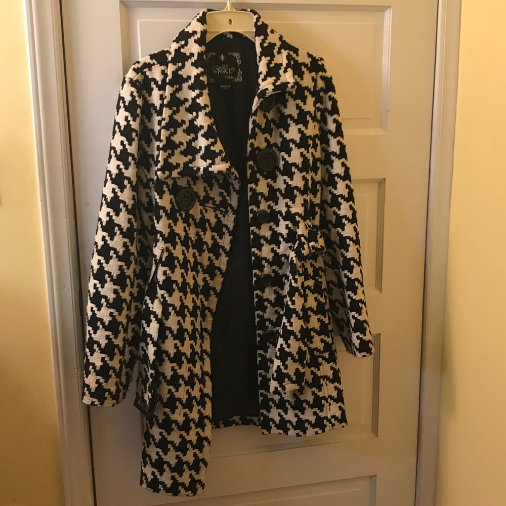 Women's patterned coat
