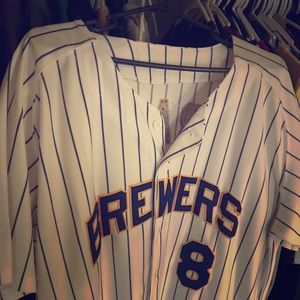 Milwaukee Brewers Baseball Jersey