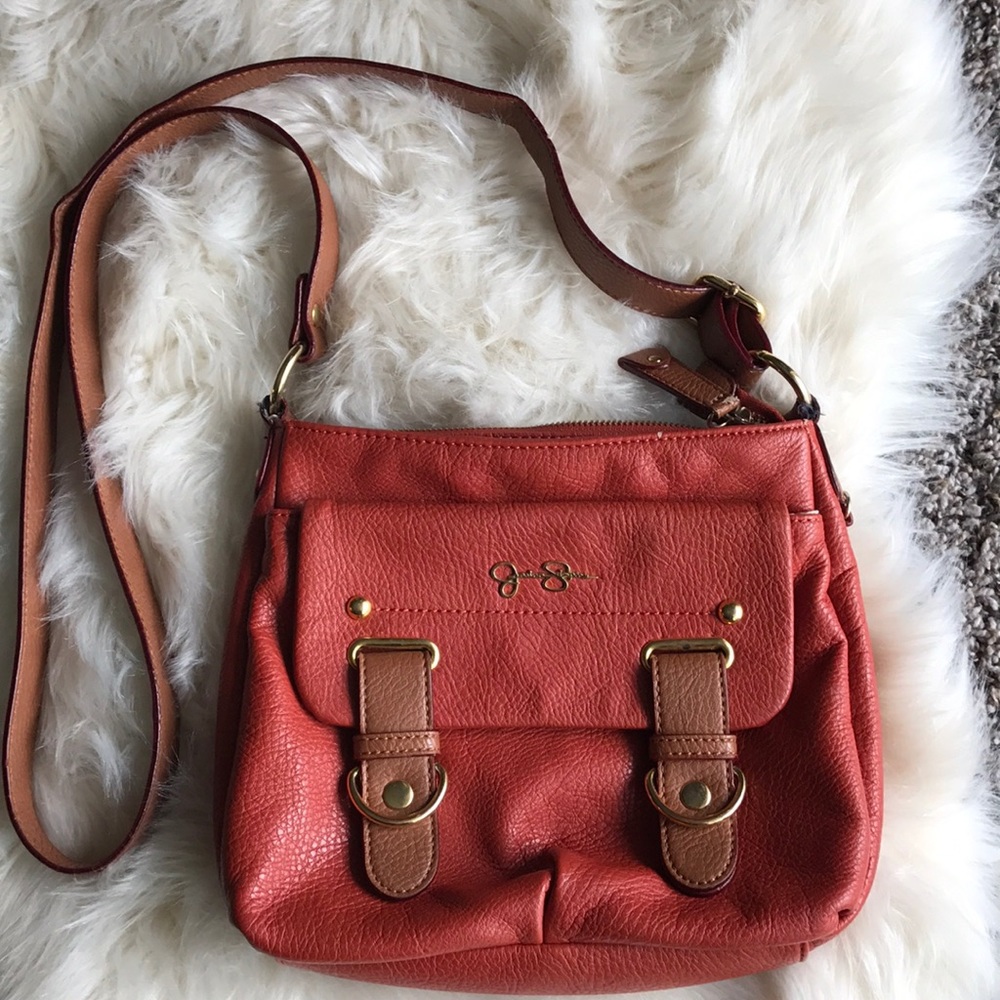🚫SOLD🚫 Jessica Simpson orange color crossbody