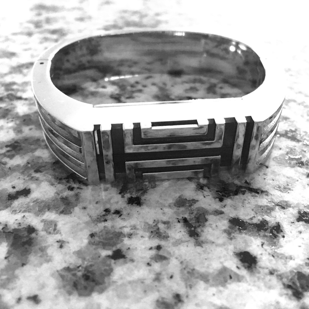Tory Butch Silver Fitbit Bracelet