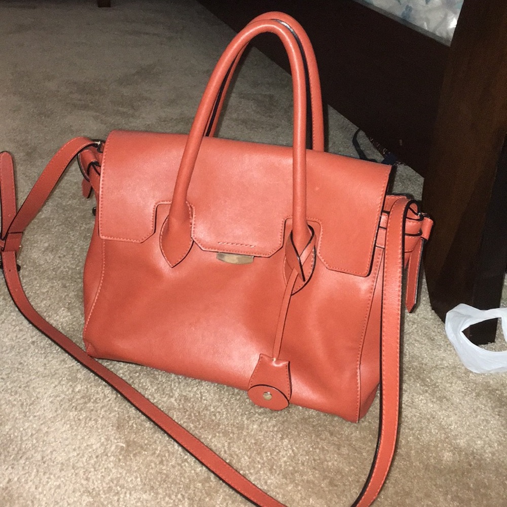 The Limited orange bag