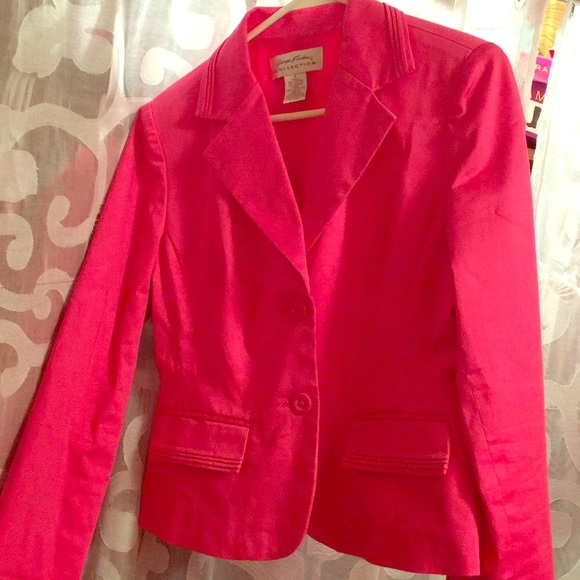 giorgio fiorlini Jackets & Blazers - Hot pink suit jacket