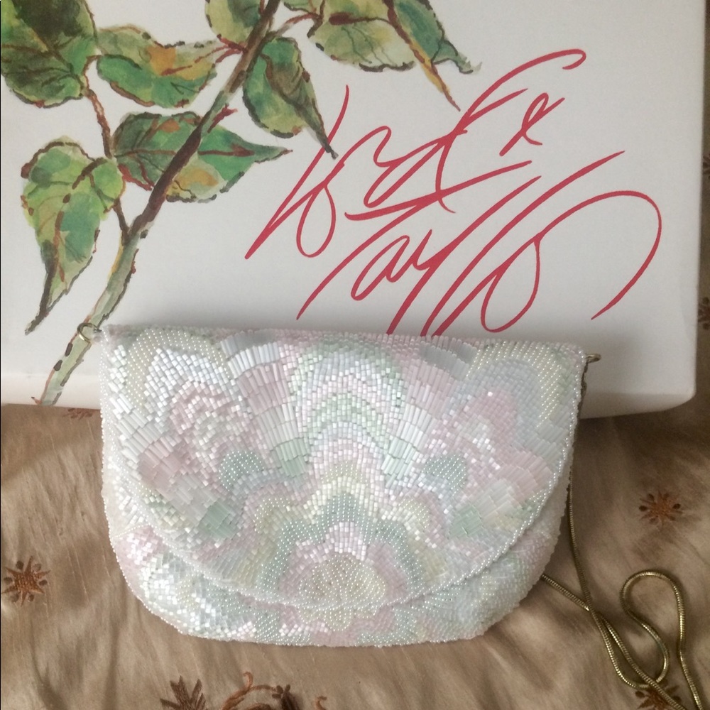 BEADED EVENING PURSE