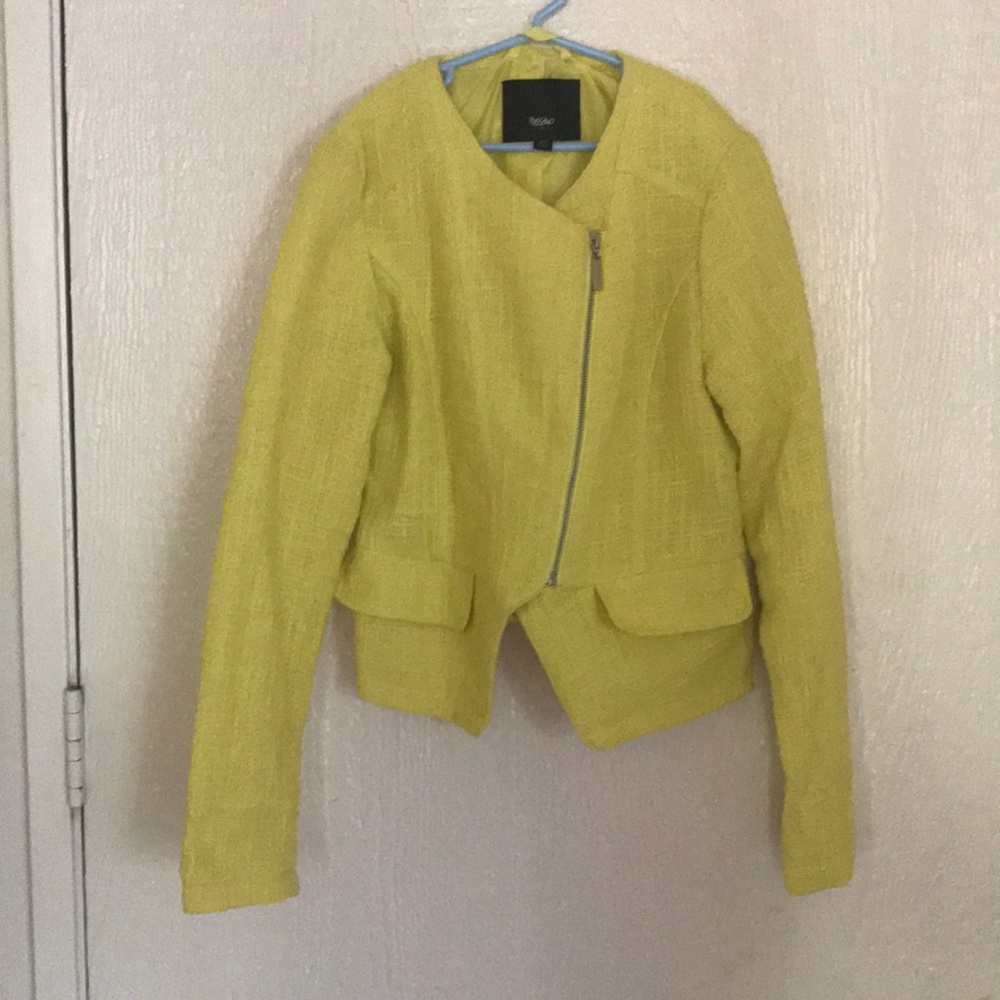Bright yellow blazer