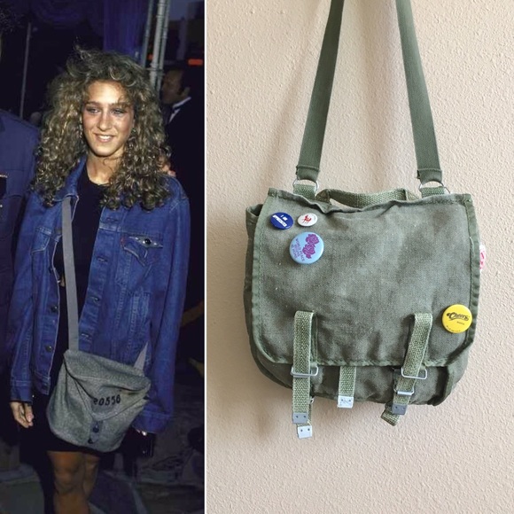 Vintage Handbags - ’80s / Military Messenger Bag