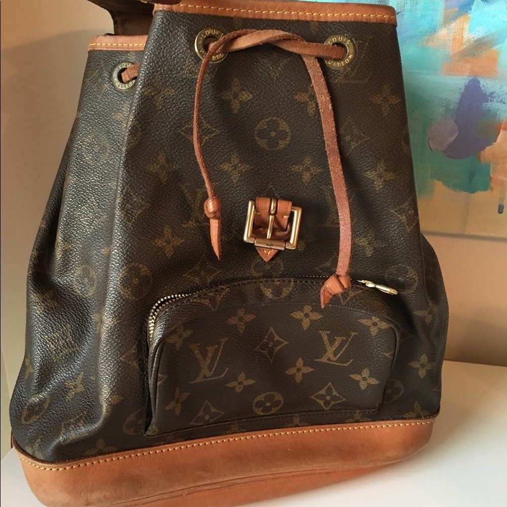 LV Monsouris Monogram Backpack