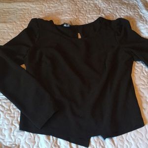 Bebe sexy black top