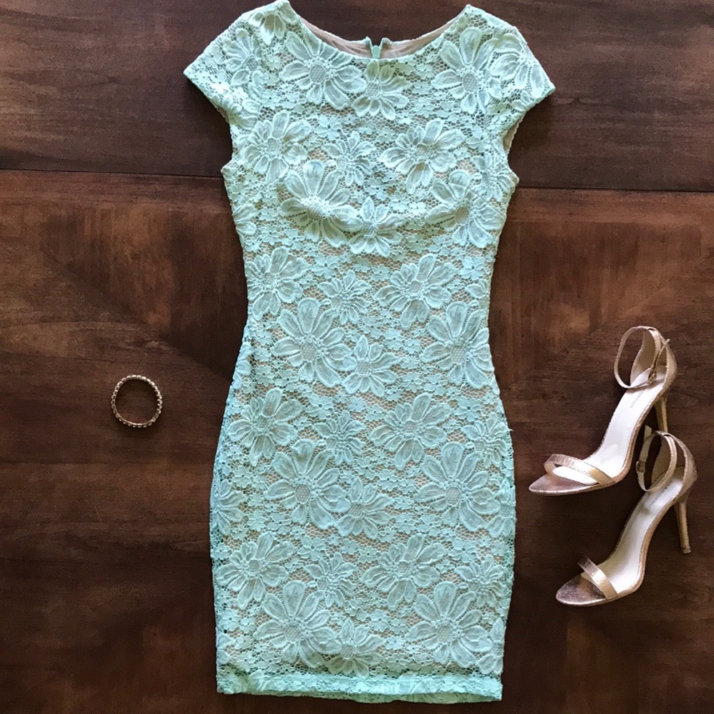 Cool Mint Bebe Dress