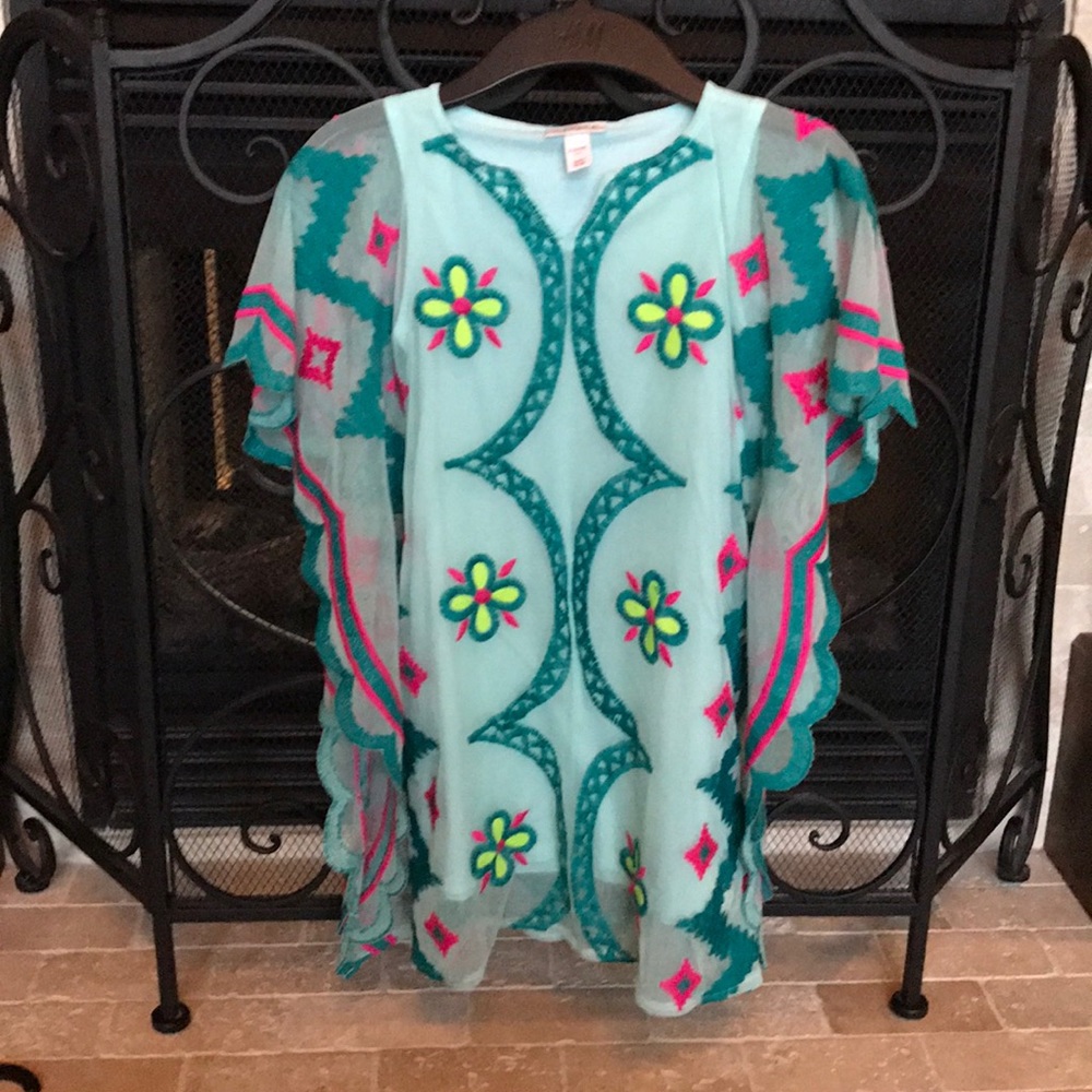 Cat and jack swim suit cover up/ dress