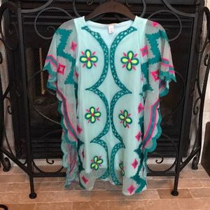 Cat and jack swim suit cover up/ dress