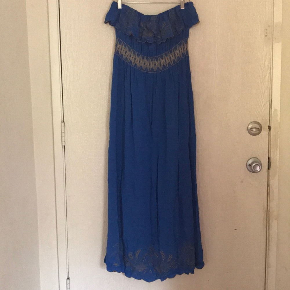 Royal Blue Maxi Dress