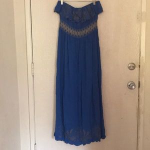 Royal Blue Maxi Dress