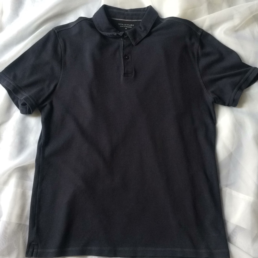Dark Blue/Navy Cotton Polo