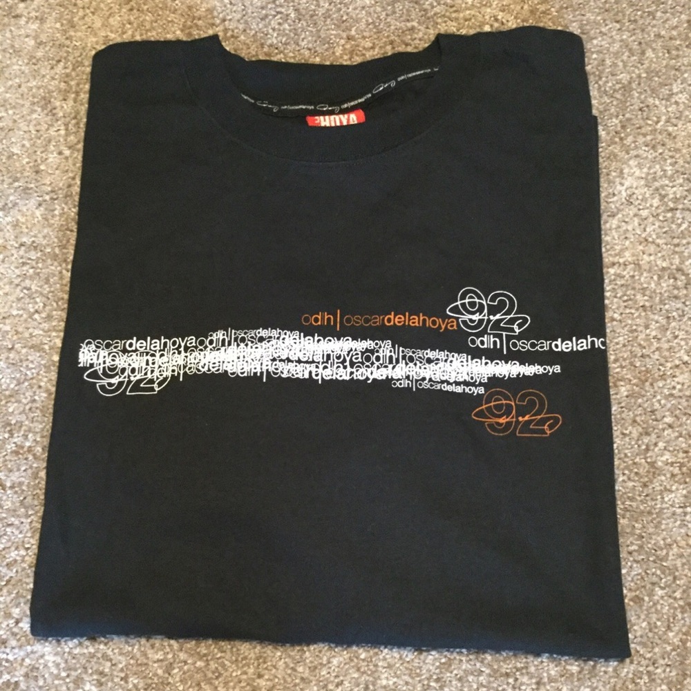 New  vintage Oscar de la Hoya boxing t-shirt