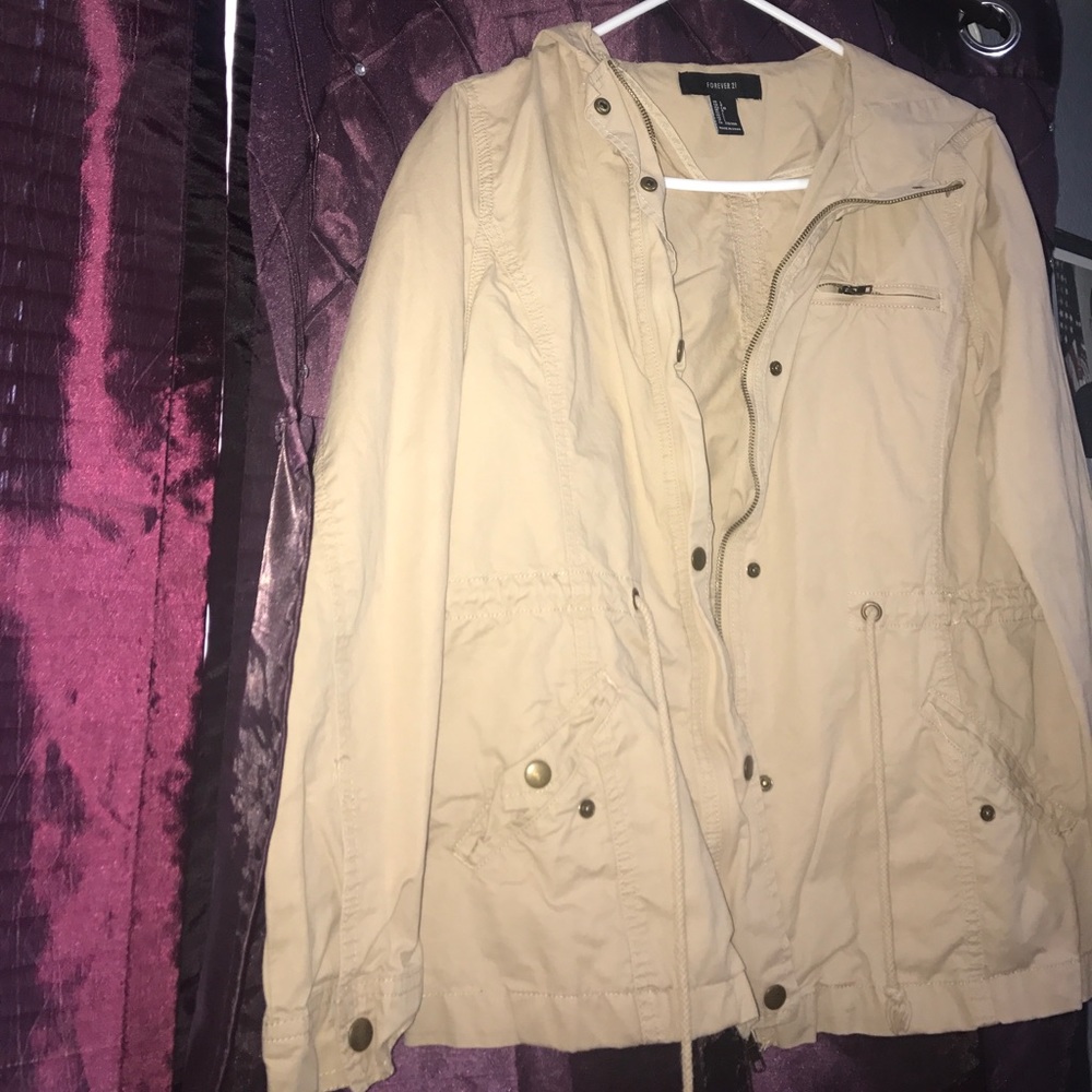 Tan jacket