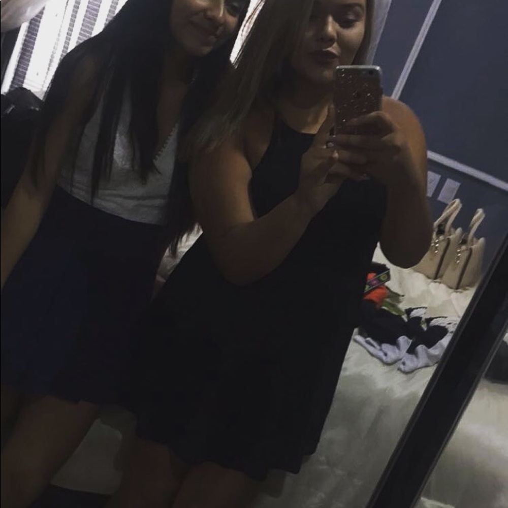 Super cute black short dress