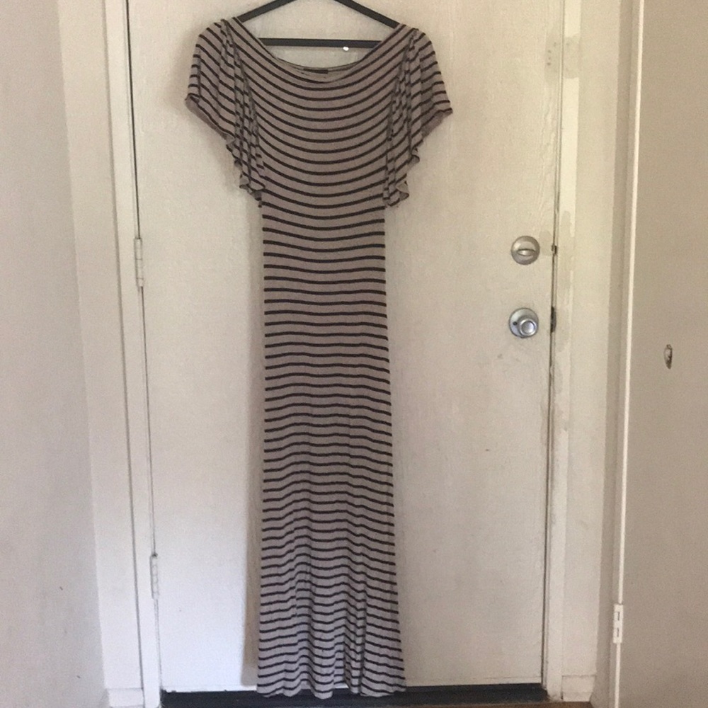 Striped Maxi Dress