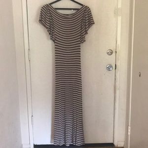 Striped Maxi Dress