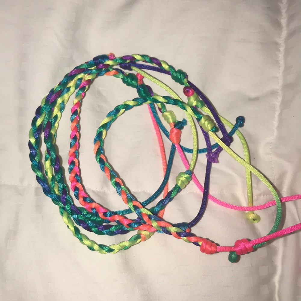 5 set string breaded bracelets - Picture 4 of 4