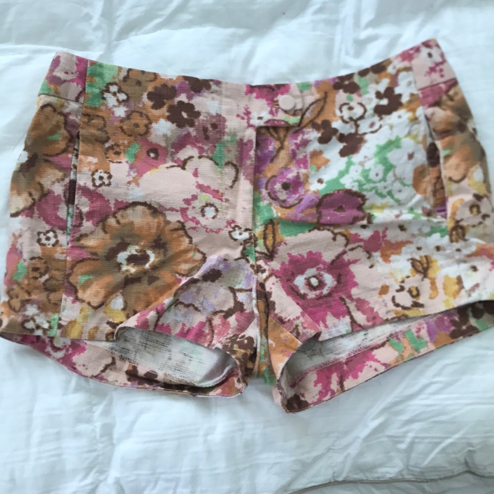 Floral J.Crew Shorts