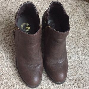 Brown Ankle Booties