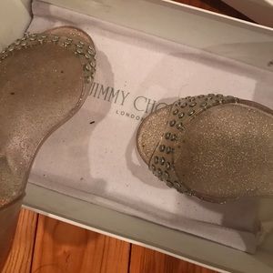 Well loved jelly jimmy choos!