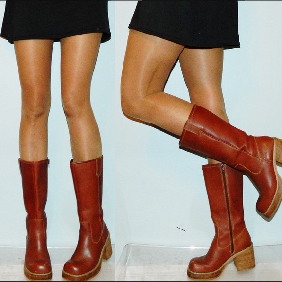 frye platform boots