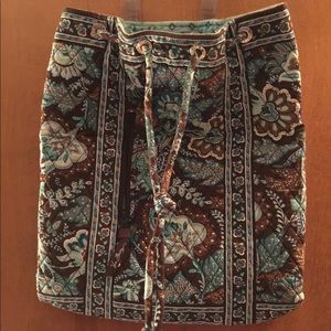 Vera Bradley Drawstring Backsack in Java Blue