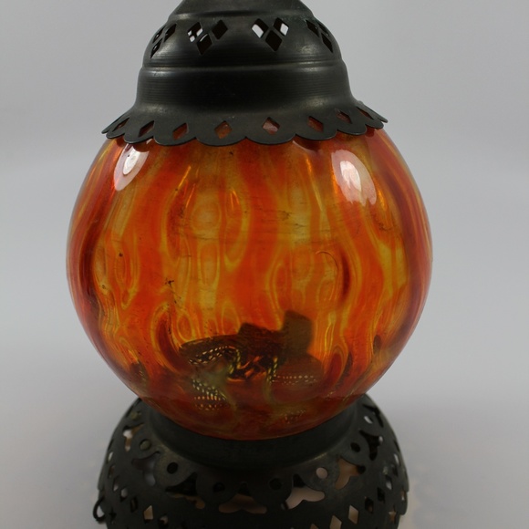 HANDMADE TURKISH MOROCCAN HANGING CANDLE HOLDER - Picture 8 of 8