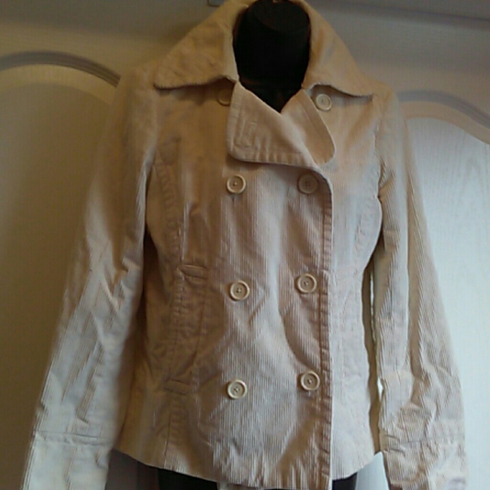 Gap Cream Courderoy Jacket Medium - Picture 2 of 3