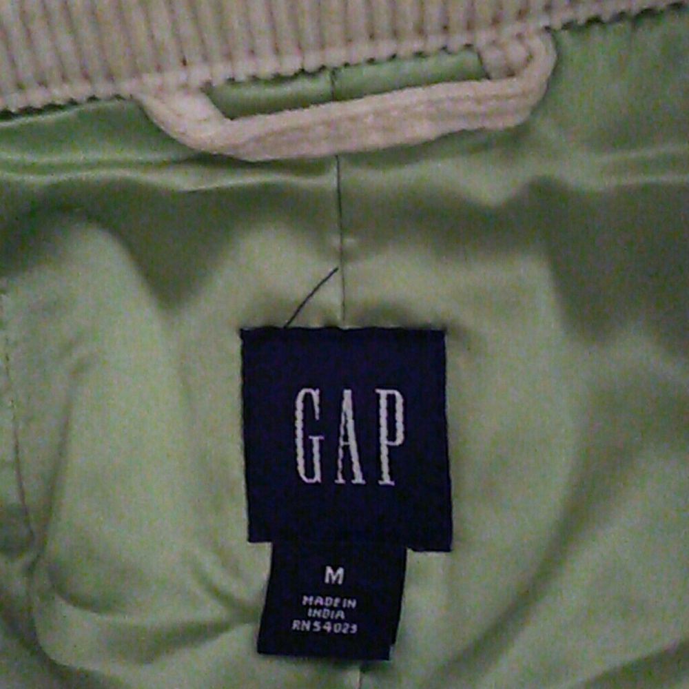 Gap Cream Courderoy Jacket Medium - Picture 3 of 3