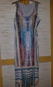 Long dress (1x) one world..live and let live