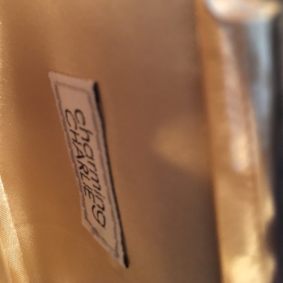 GOLD "Fringed" Evening Bag EUC - Picture 7 of 8