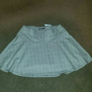 NWT Plus size checkered skirt