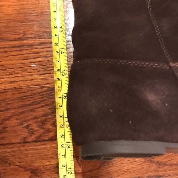 Chinese laundry brown and cream shearling boots - Picture 8 of 8