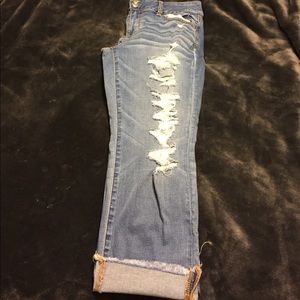 AE cropped jeans