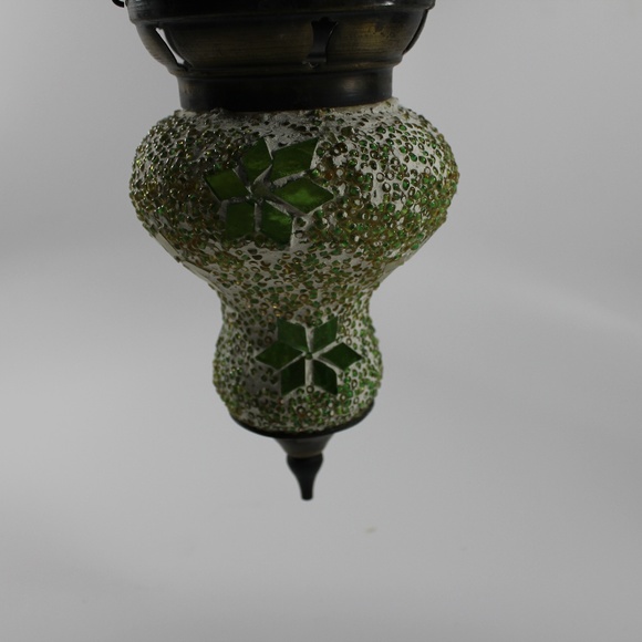 TURKISH MOROCCAN STYLE HANGING CANDLE HOLDER - Picture 2 of 8