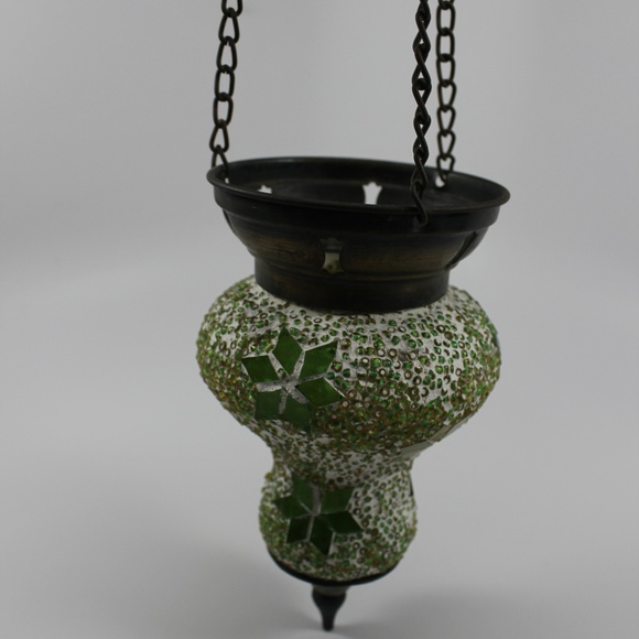 TURKISH MOROCCAN STYLE HANGING CANDLE HOLDER - Picture 6 of 8