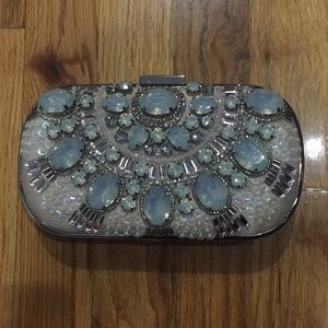 Aldo embellished clutch NWT
