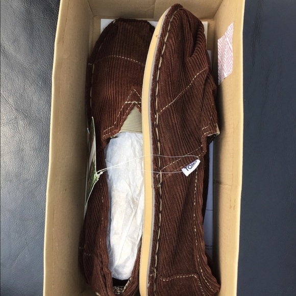 Toms Other - Men's TOMS - chocolate corduroy NWT